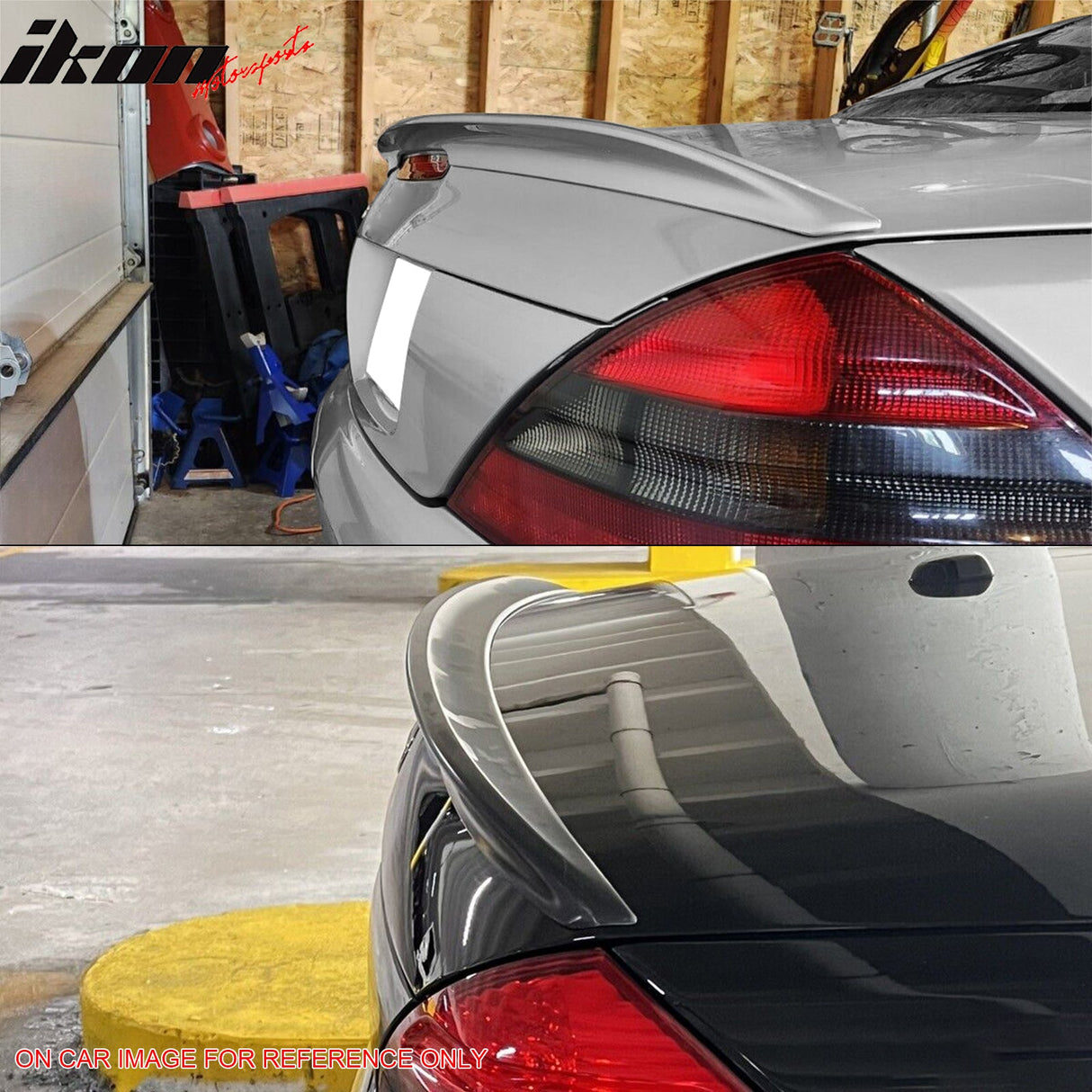 2003-2011 Mercedes Benz SL-Class R230 Rear Trunk Spoiler ABS