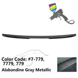 2003-2011 Mercedes Benz SL-Class R230 Rear Trunk Spoiler ABS