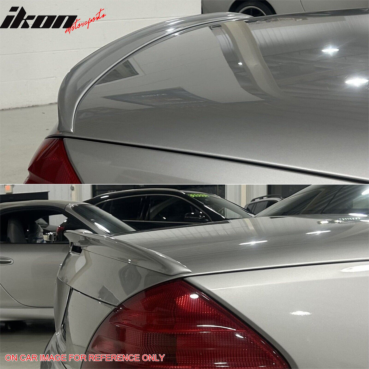 2003-2011 Mercedes Benz SL-Class R230 Rear Trunk Spoiler ABS