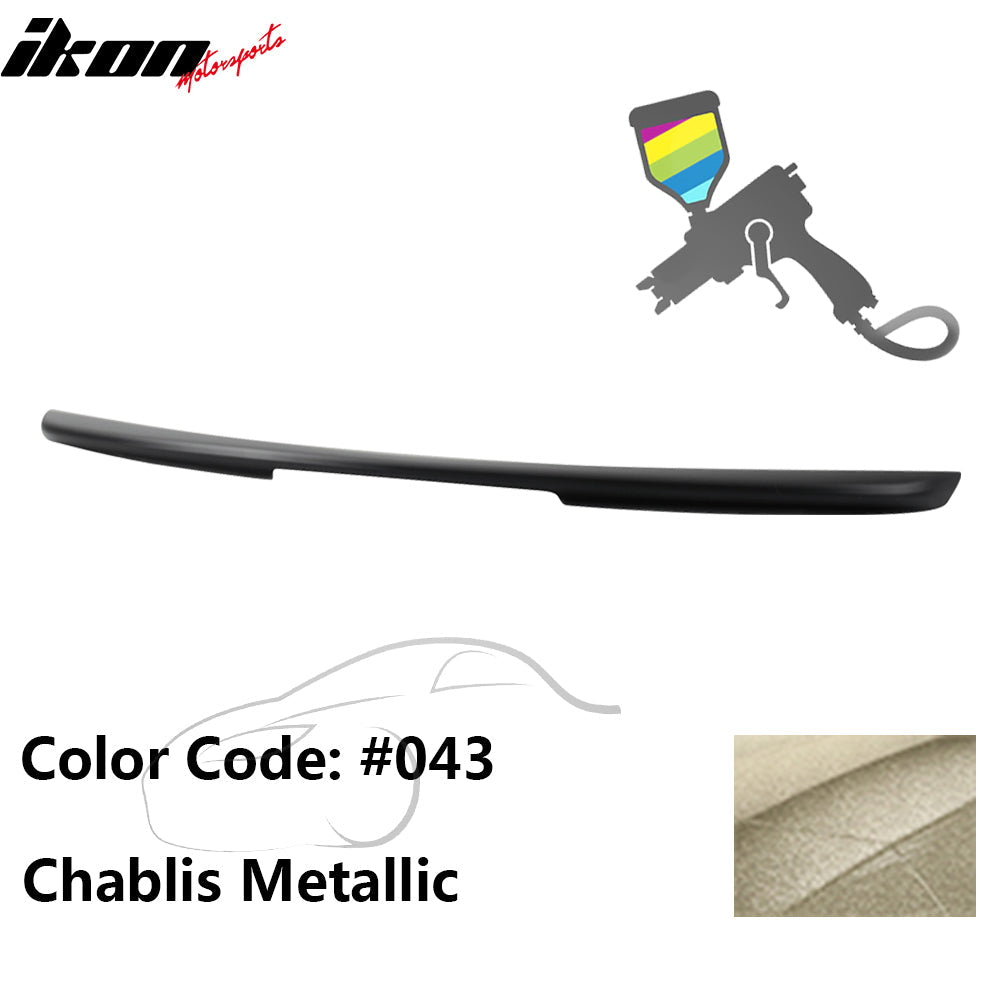 2001-2007 Mercedes-Benz C-Class W203 4Door AMG Style Trunk Spoiler ABS