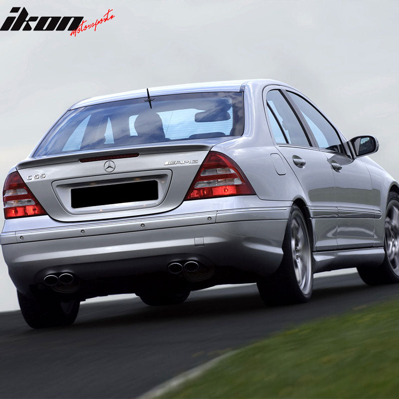 2001-2007 Mercedes-Benz C-Class W203 4Door AMG Style Trunk Spoiler ABS