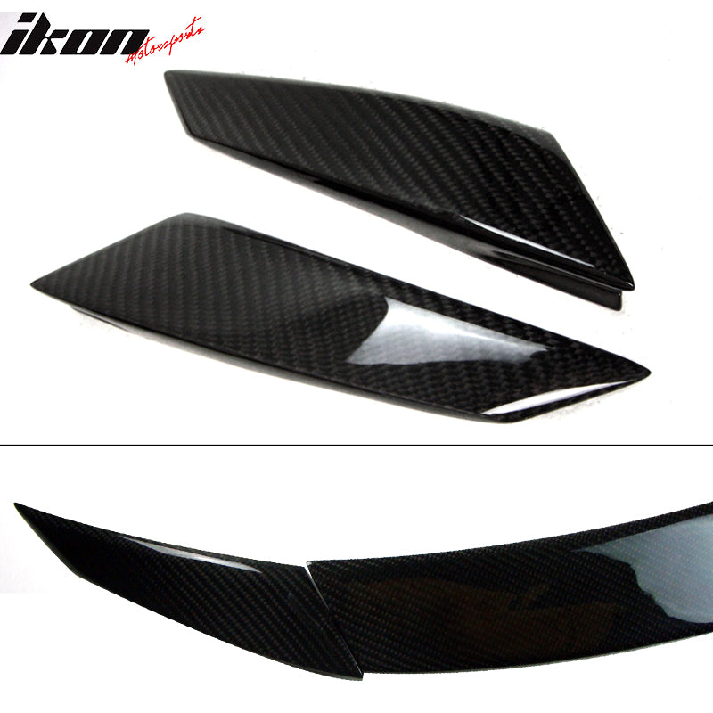 2008-2014 Benz C-Class W204 Sedan B Style Carbon Fiber CF Trunk Spoile