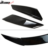 2008-2014 Benz C-Class W204 Sedan B Style Carbon Fiber CF Trunk Spoile