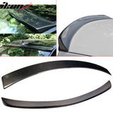 Fits 08-14 C-Class W204 CF OE Roof Wing & V Type Trunk Spoiler