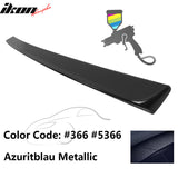 1995-2001 Mercedes Benz W210 Sedan ABT Style Rear Trunk Spoiler ABS