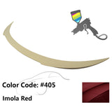 2012-2018 BMW 6 Series F12 Convertible V Style Trunk Spoiler Wing ABS