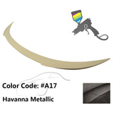 2012-2018 BMW 6 Series F12 Convertible V Style Trunk Spoiler Wing ABS