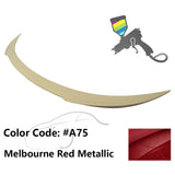 2012-2018 BMW 6 Series F12 Convertible V Style Trunk Spoiler Wing ABS