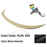 2012-2018 BMW 6 Series F12 Convertible V Style Trunk Spoiler Wing ABS