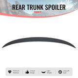 2009-2015 BMW F01 7-Series Duckbill Rear Trunk Deck Lid Spoiler Wing Lip AC Style Painted #A90 M27 N44 Dark Graphite Metallic ABS Plastic
