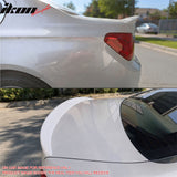 2009-2015 BMW F01 7-Series Duckbill Rear Trunk Deck Lid Spoiler Wing Lip AC Style Painted #A90 M27 N44 Dark Graphite Metallic ABS Plastic