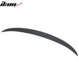 2009-2015 BMW F01 7-Series Duckbill Rear Trunk Deck Lid Spoiler Wing Lip AC Style Painted #A90 M27 N44 Dark Graphite Metallic ABS Plastic