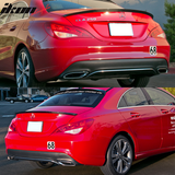 2013-2018 Benz CLA C117 Sedan P Style Carbon Fiber CF Trunk Spoiler