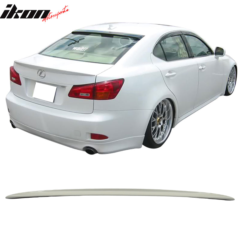 2006-2013 Lexus IS250 IS350 ISF Sedan Saloon Rear Trunk Spoiler ABS