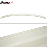 2003-2009 Benz W211 Rear Trunk Spoiler Painted #650 Arctic White