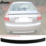 Trunk Spoiler Wing for Audi A4 B6 Sedan 2002-2005 A Type Painted ABS