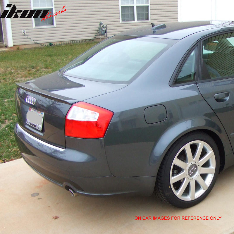 Trunk Spoiler Wing for Audi A4 B6 Sedan 2002-2005 A Type Painted ABS