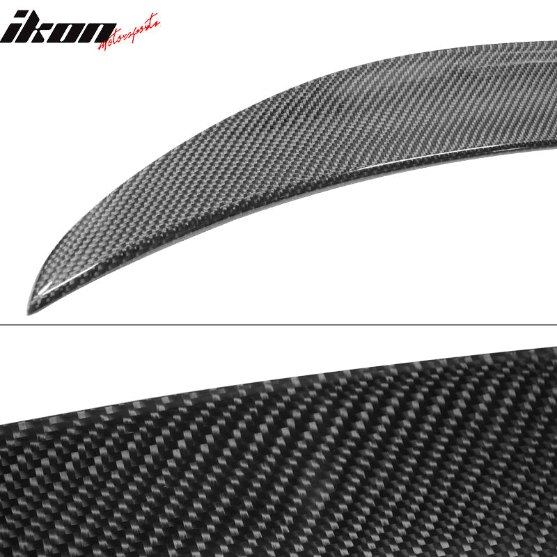 2014-2020 BMW 4-Series F32 Coupe P Style Carbon Fiber CF Trunk Spoiler