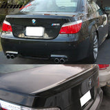 2004-2010 BMW E60 5 Series Sedan M5 Style Rear Trunk Spoiler ABS