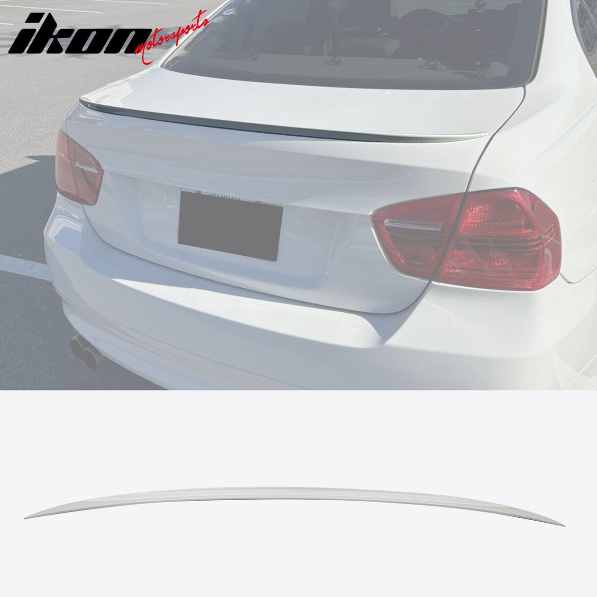 2006-2011 BMW E90 3 Series Sedan M3 Style Rear Trunk Spoiler ABS