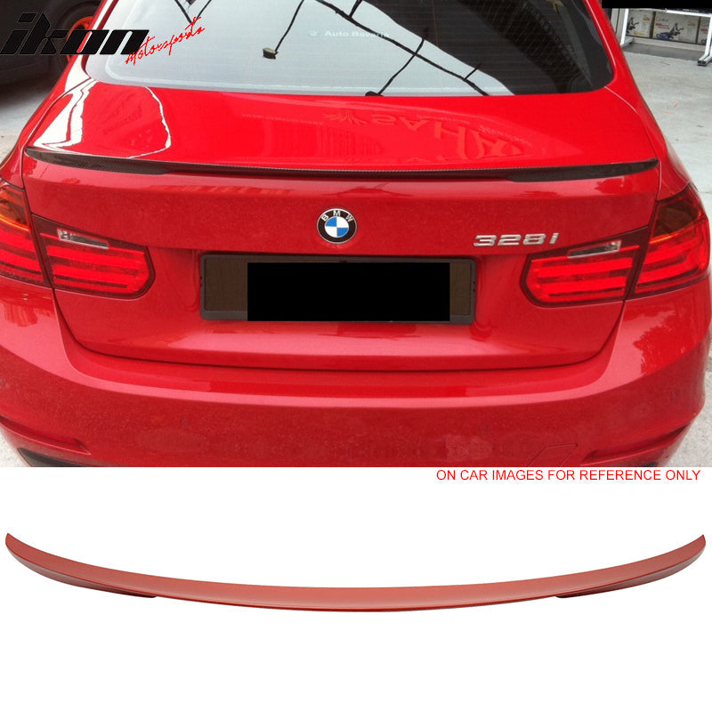 Trunk Spoiler for BMW 3 Series F30 Sedan 2012-2018 Performance Style ABS