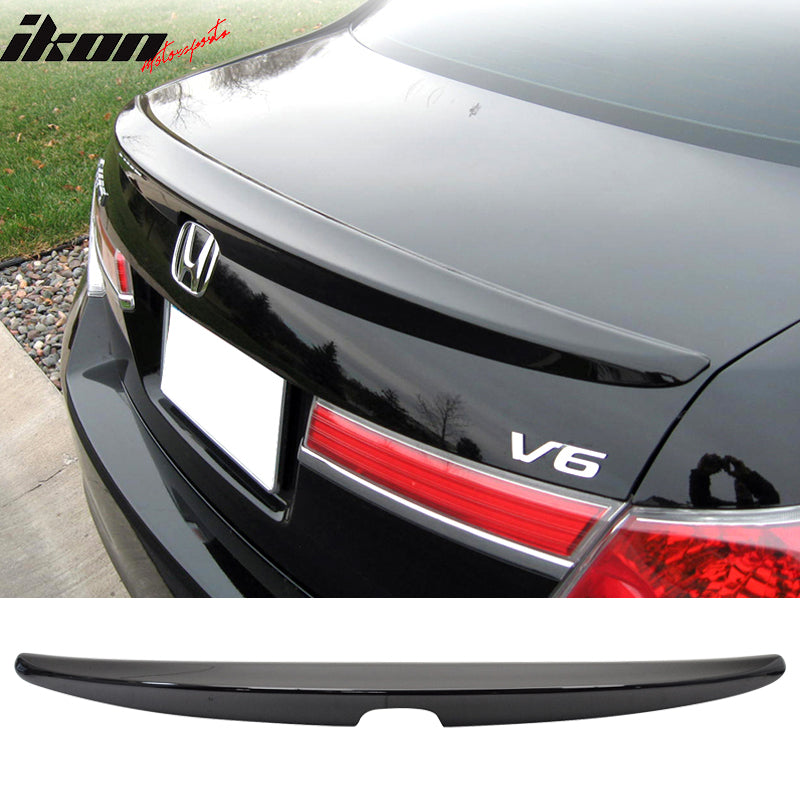 2008-2012 Honda Accord Sedan Painted ABS Rear Trunk Spoiler Wing