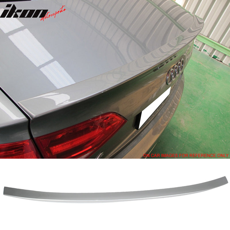 2009-2014 Audi A4 Quattro B8 4Door Painted ABS Trunk Spoiler Wing