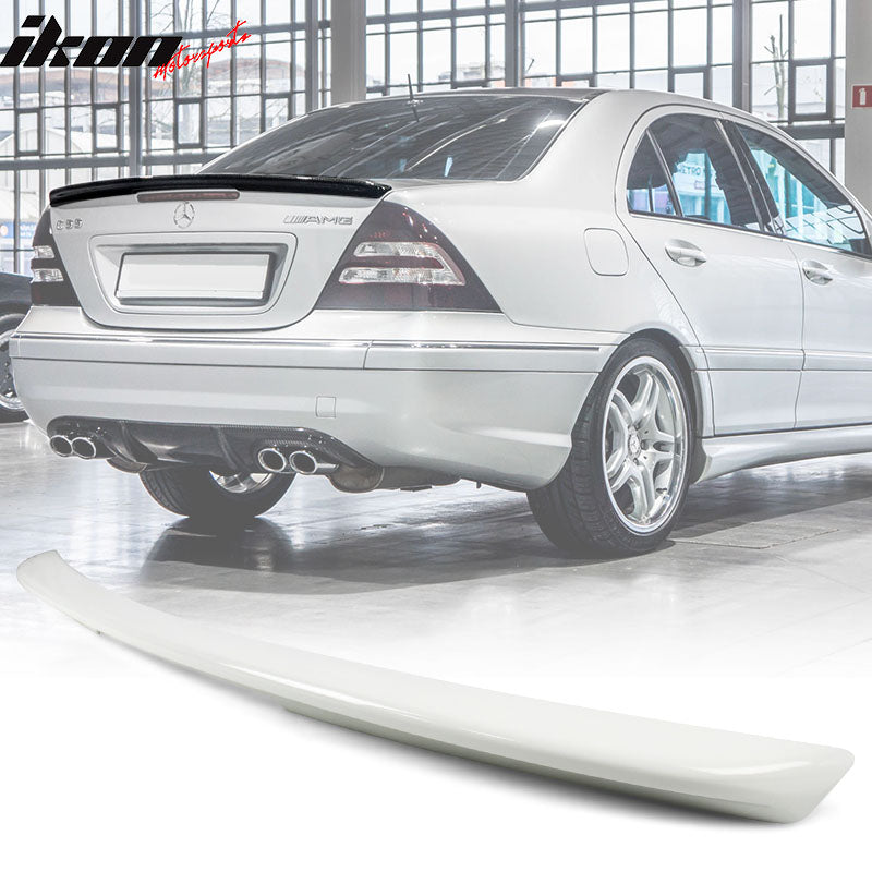 2001-2007 Mercedes-Benz C-Class W203 4Door AMG Style Trunk Spoiler ABS