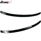 2009-2012 Audi A4 B8 RS Style #LZ9Y Black Rear Trunk Spoiler Wing ABS