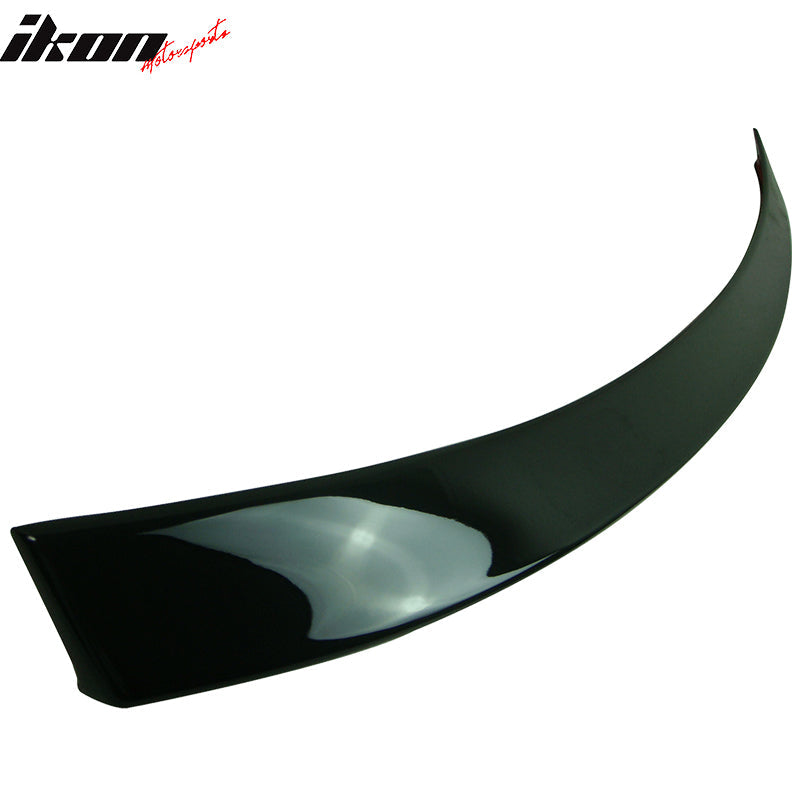 2009-2012 Audi A4 B8 RS Style #LZ9Y Black Rear Trunk Spoiler Wing ABS