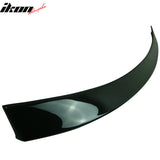 2009-2012 Audi A4 B8 RS Style #LZ9Y Black Rear Trunk Spoiler Wing ABS
