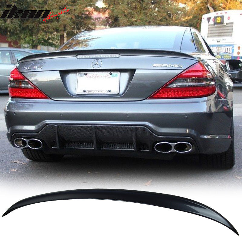 2003-2011 Mercedes Benz SL-Class R230 Rear Trunk Spoiler ABS