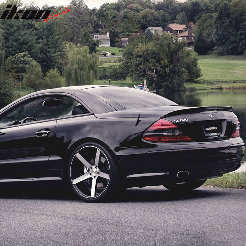 2003-2011 Mercedes Benz SL-Class R230 Rear Trunk Spoiler ABS