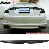 2008-2012 Honda Accord Sedan Painted ABS Rear Trunk Spoiler Wing