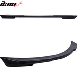 2008-2014 Benz C Class W204 Sedan Ikon Carbon Fiber Rear Trunk Spoiler