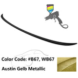 2014-2019 BMW 3 Series F80 4Dr Sedan M3 Style Trunk Spoiler Wing ABS