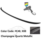 2014-2019 BMW 3 Series F80 4Dr Sedan M3 Style Trunk Spoiler Wing ABS