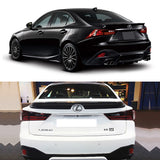 2014-2020 Lexus IS250 IS300 IS350 F Sport Rear Trunk Spoiler Wing ABS