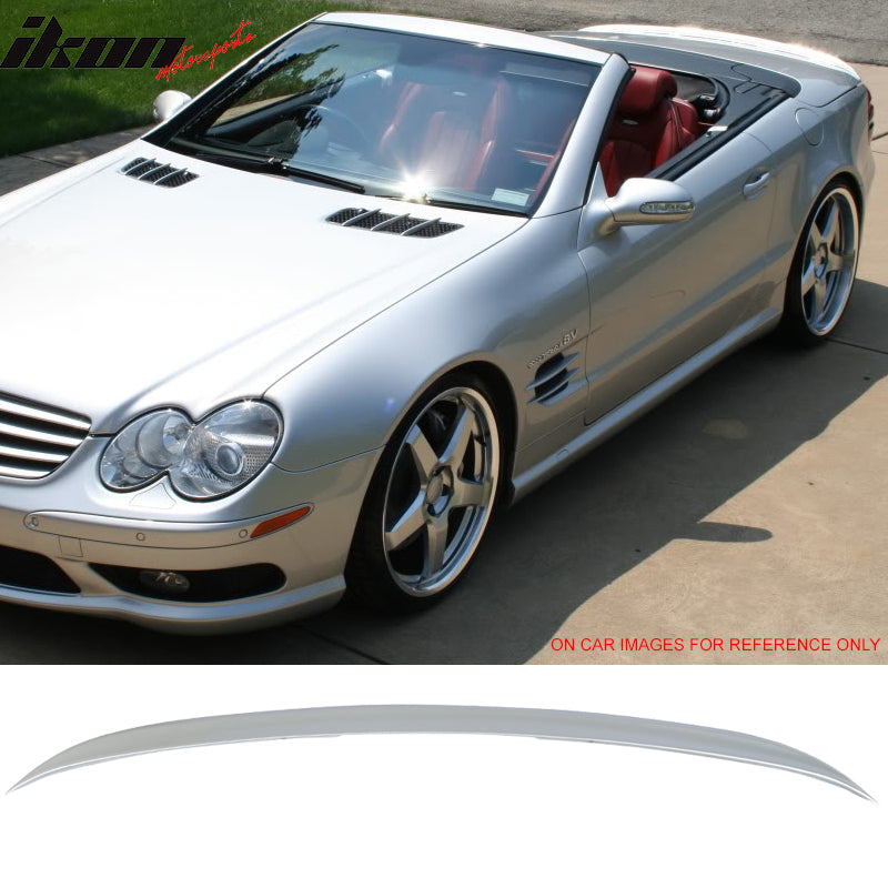 2003-2011 Mercedes Benz SL-Class R230 Rear Trunk Spoiler ABS