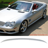 2003-2011 Mercedes Benz SL-Class R230 Rear Trunk Spoiler ABS