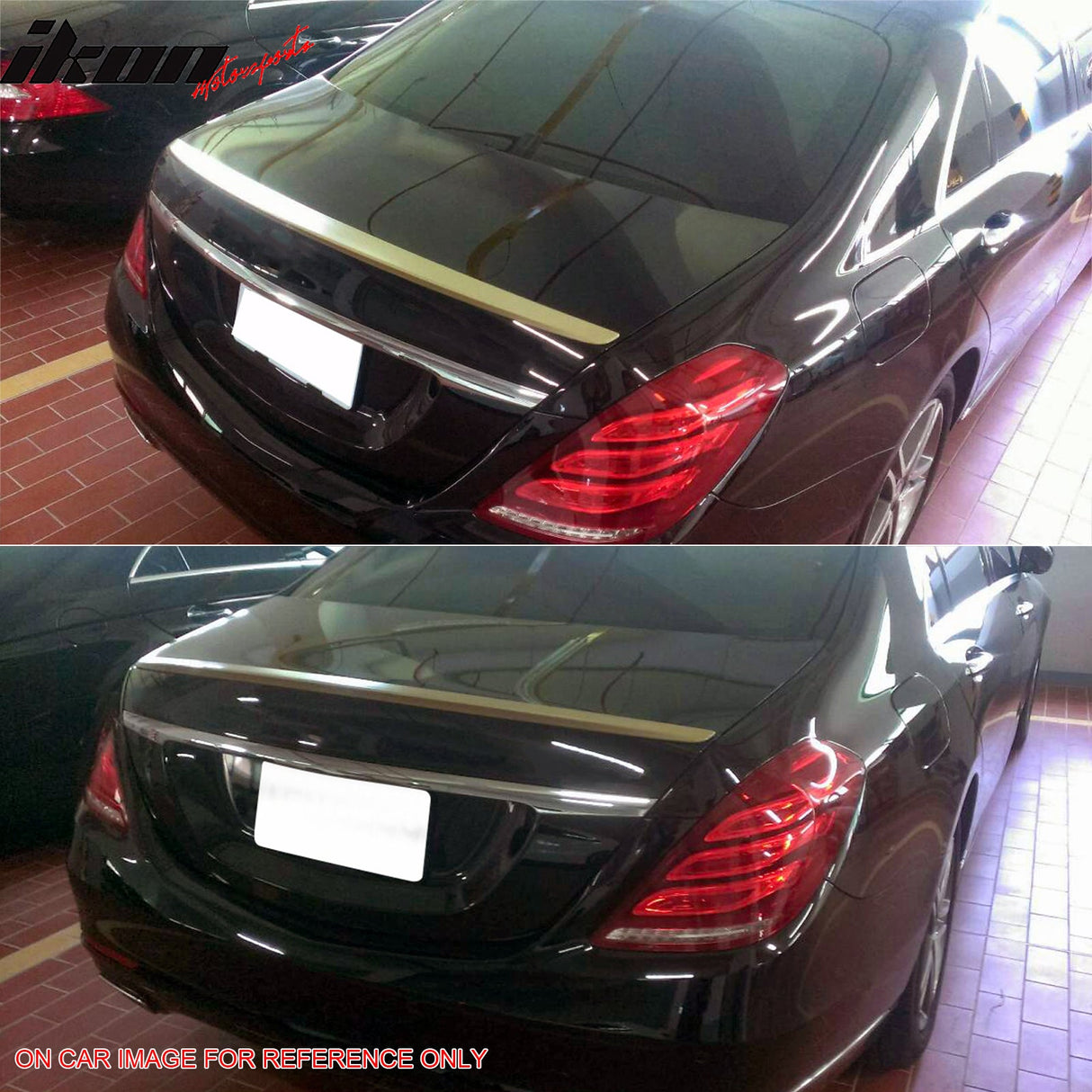 2014-2020 Benz W222 S-Class 4Dr OE Style Painted #Black Trunk Spoiler