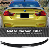 2015-2020 BMW F82 M4 Coupe 2Dr P Style Carbon Fiber CF Trunk Spoiler