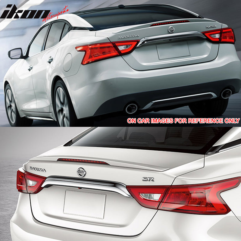 2016-2023 Nissan Maxima A36 4DR Painted ABS Trunk Spoiler Wing