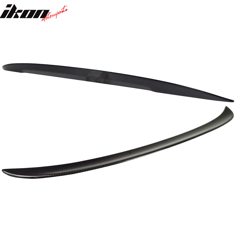 2012-2018 BMW 3-Series F30 Sedan P Style Carbon Fiber CF Trunk Spoiler