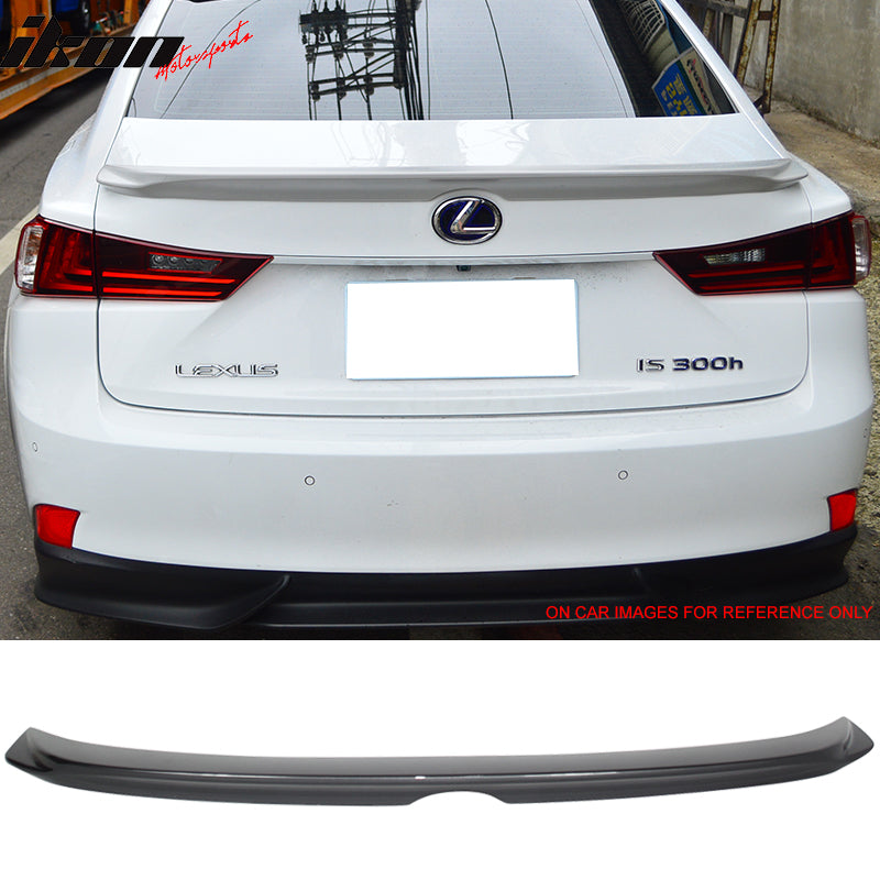 2014-2020 Lexus Sedan IS200t IS250 IS300 IS350 IS300h Trunk Spoiler