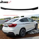 2015-2019 BMW F16 X6 F86 X6M Performance Unpainted Trunk Spoiler ABS