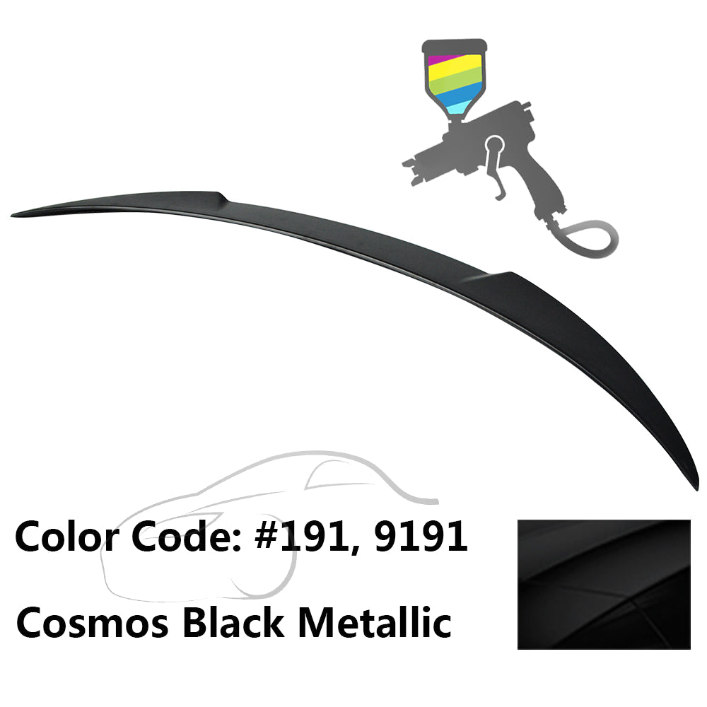 2013-2018 Mercedes Benz W117 CLA Class Sedan V Style Trunk Spoiler ABS