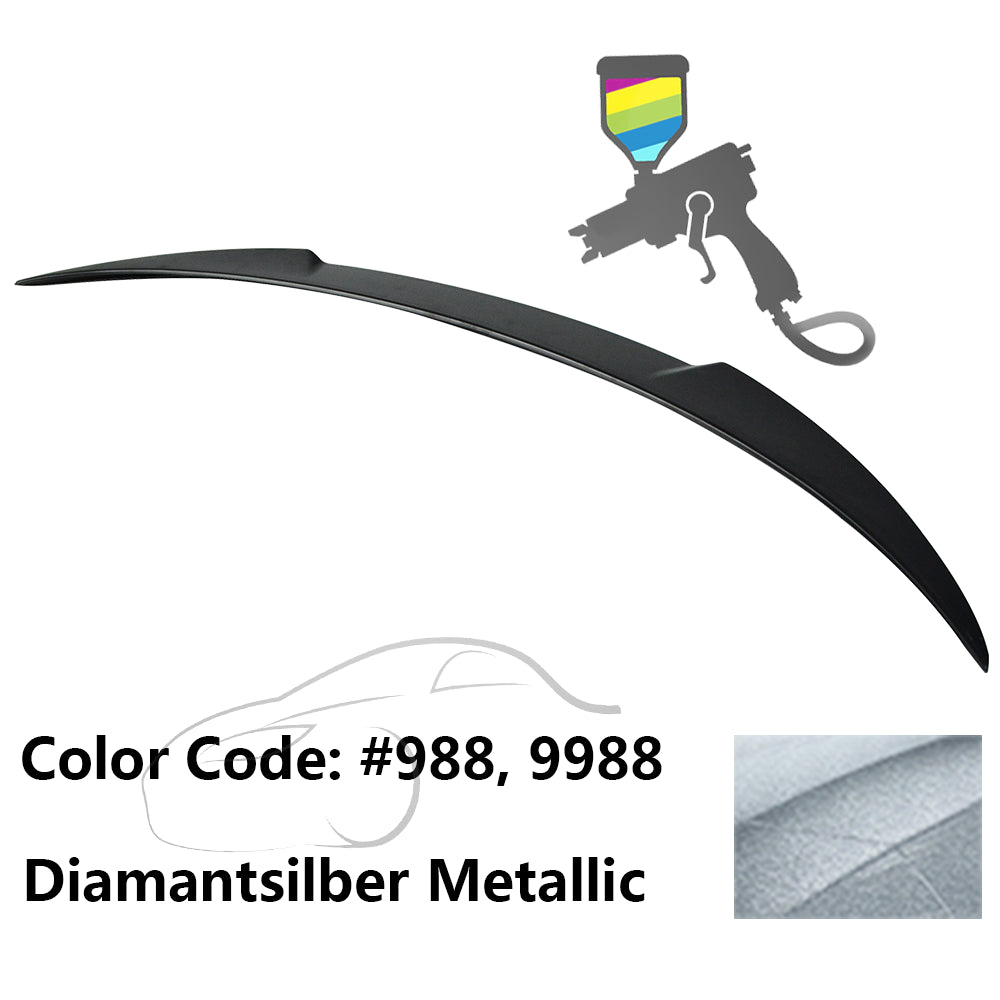 2013-2018 Mercedes Benz W117 CLA Class Sedan V Style Trunk Spoiler ABS
