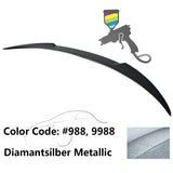 2013-2018 Mercedes Benz W117 CLA Class Sedan V Style Trunk Spoiler ABS