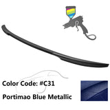 2012-2020 BMW 3 Series F80 M3 F30 4Dr V Style Trunk Spoiler Wing ABS